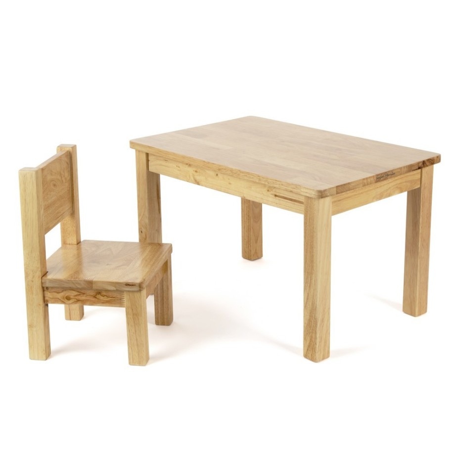 Ma première Tables basse petit enfant bois massif naturel bebe MONTESSORI