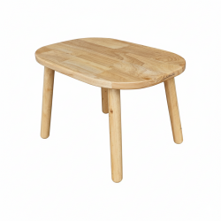 Ma première table Enfant Ovaline Bois Naturel 1-4 ans
