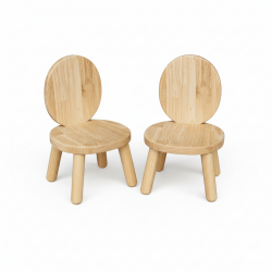 Ma première chaise Ovaline - Bois naturel