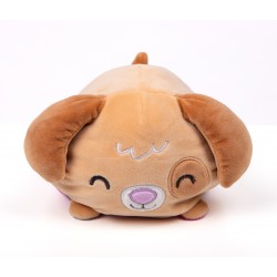 Lot de 2 Peluche réversible Cushablez - Chien et Chat réversible - 22cm