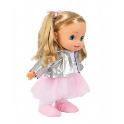 Poupon Bambolina Bébé mange et parle - 42cm - dit 50 mots