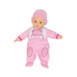 Poupon Bambolina Camélia, dînette et vêtements - 40cm - parle, dit 50 mots