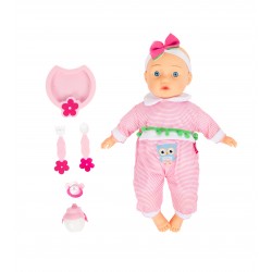 Poupon Bambolina parle, dit 50 mots - dînette - 42cm