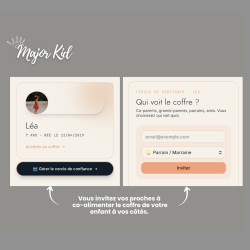 Coffre fort numérique enfant