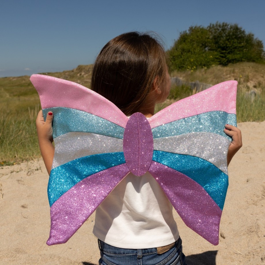 Déguisement ailes de papillon - rose - enfant