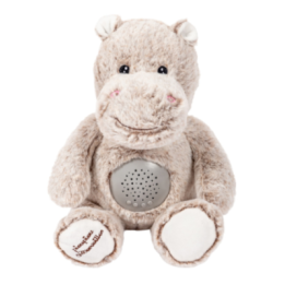 Peluche Veilleuse musicale - Projecteur d'étoiles -Léo l'Hippo