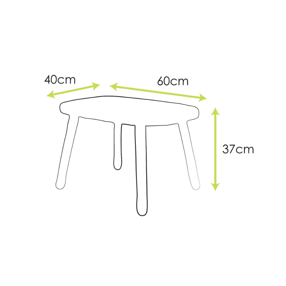 Ma première Tables enfant design NUAGE, MONTESSORI bois massif rose