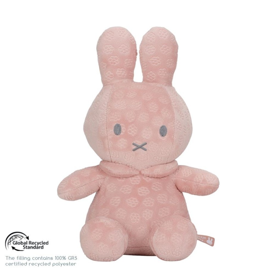 Peluche Miffy Flower Rose - 30cm