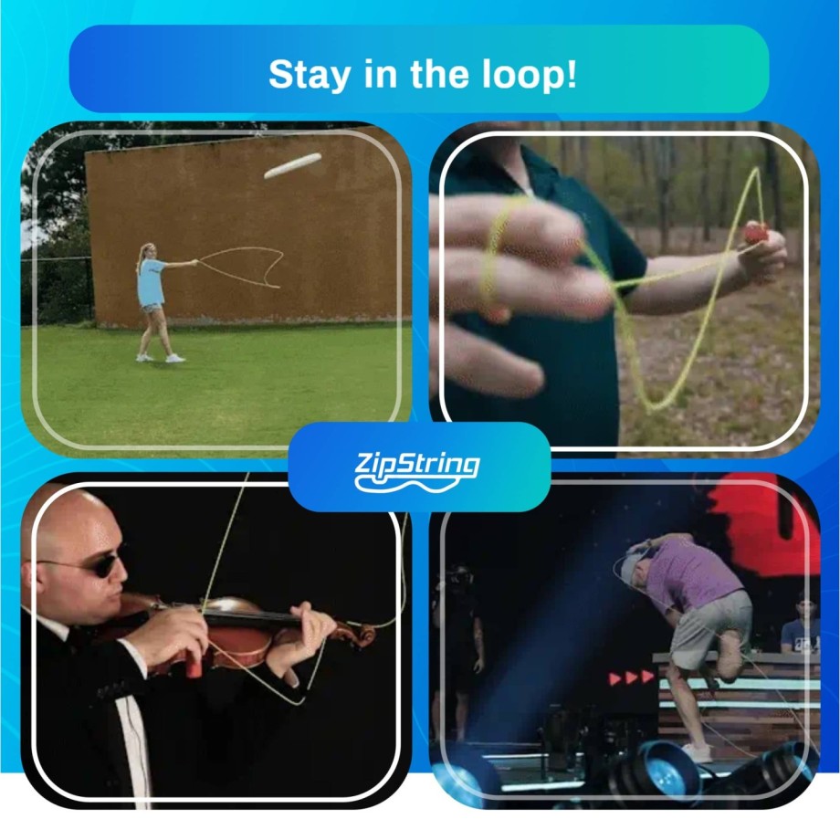 ZipString Luma, le jeu de corde qui brille dans l'obscurité !
