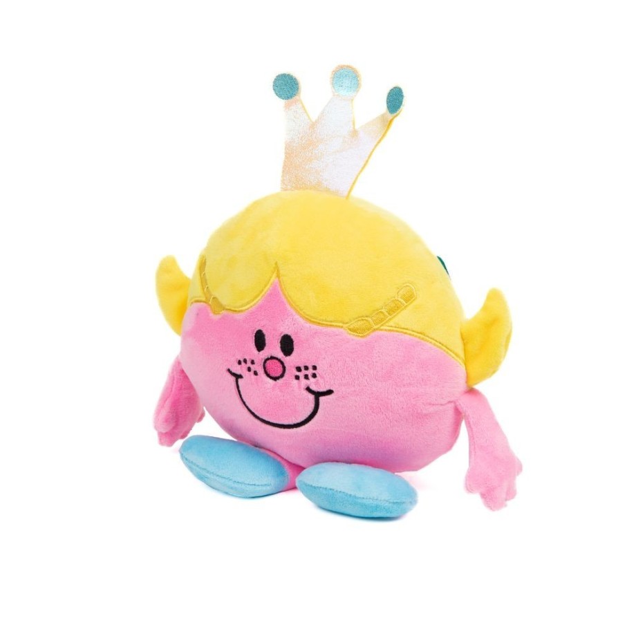 Peluche Monsieur Madame - Mme Princesse - 22cm - Rose