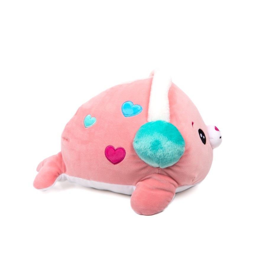 Peluche Cushablez - Otarie Seal - 25cm - Rose