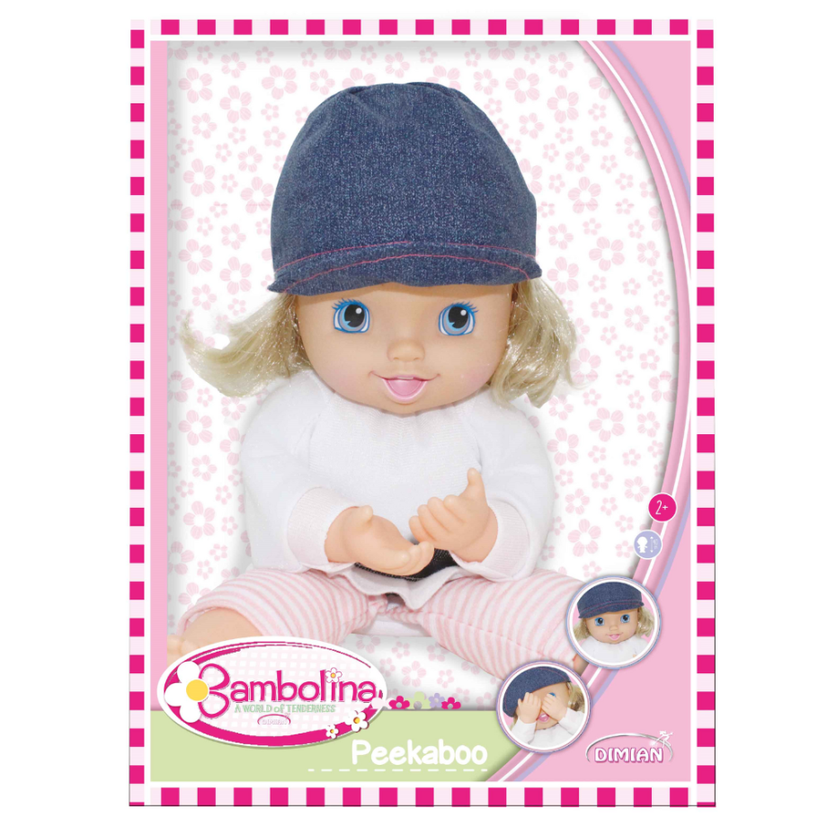 Poupée Bambolina joue à Cache-cache - 36cm