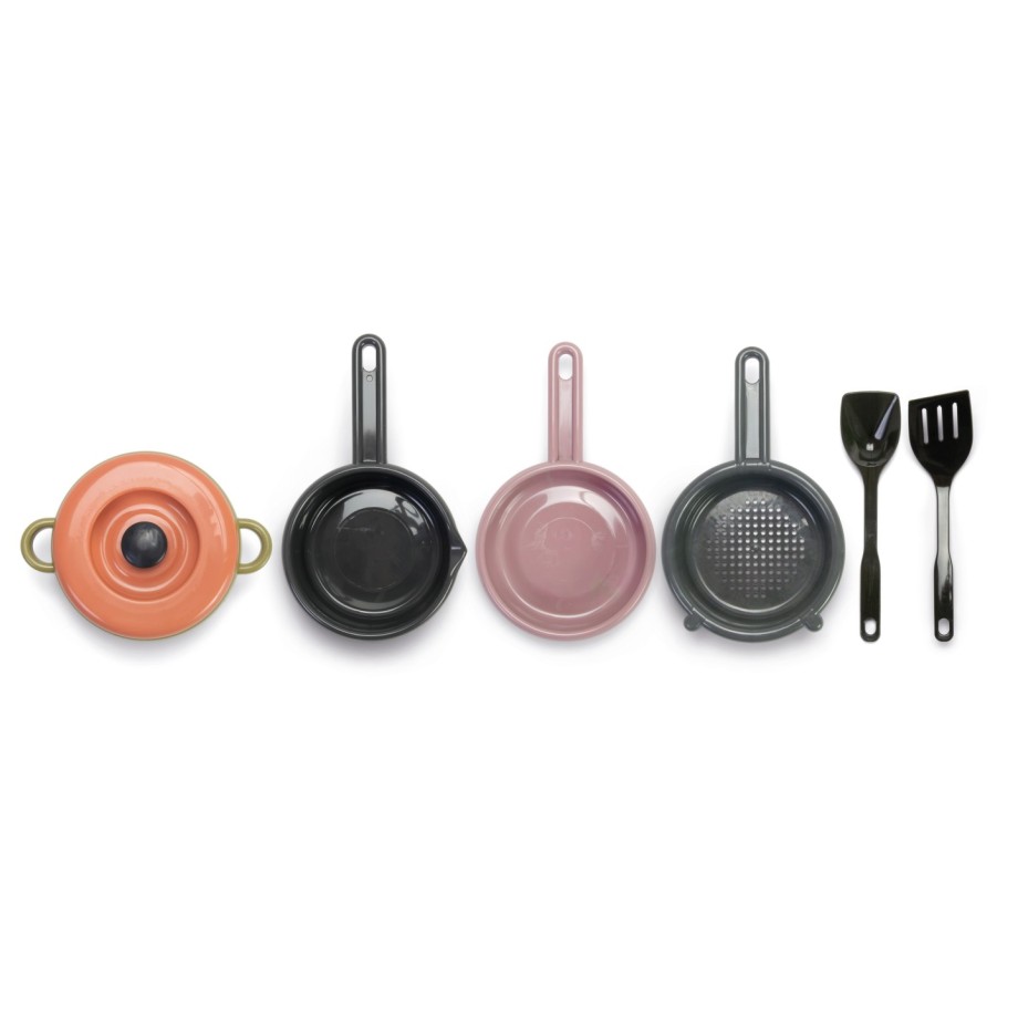 Set de dînette pour enfants 7 pièces en plastique recyclé Dantoy