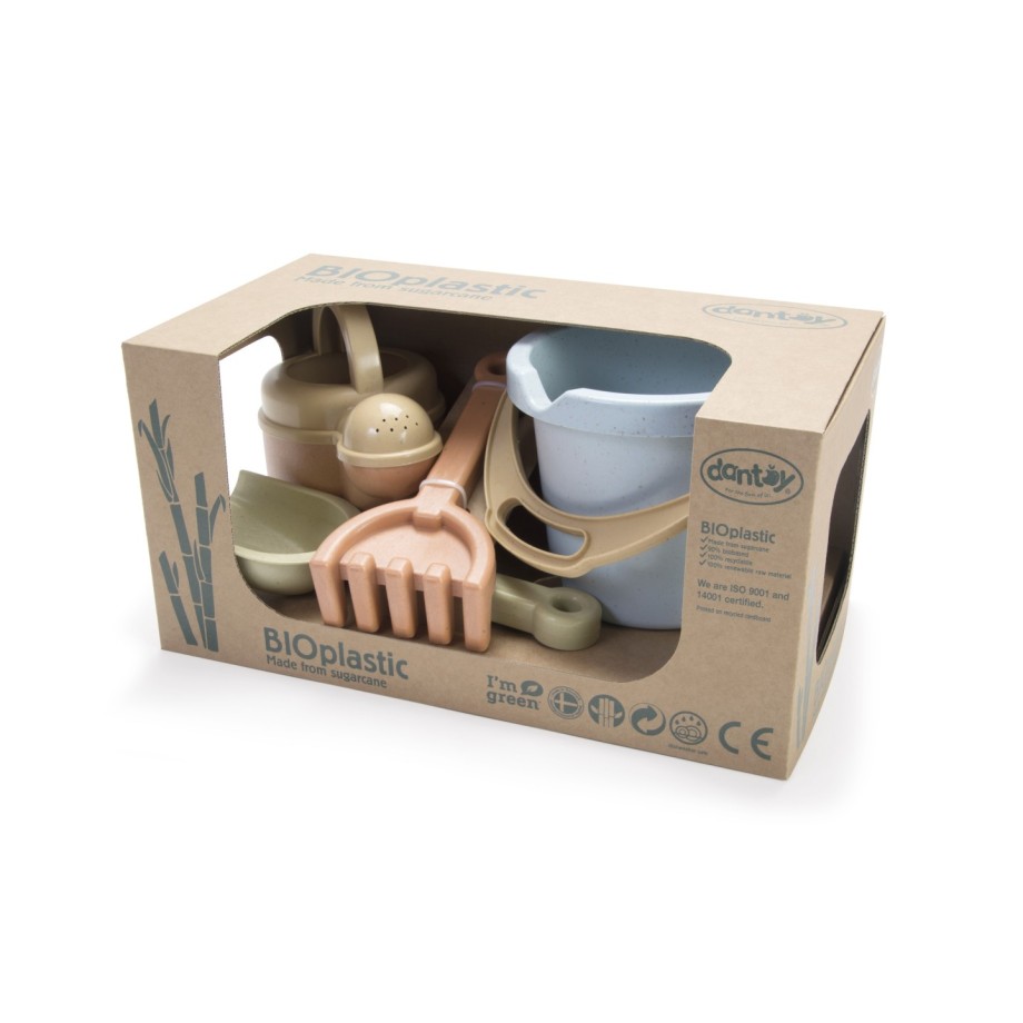 Dantoy - Set de plage bioplastique - 4 accessoires