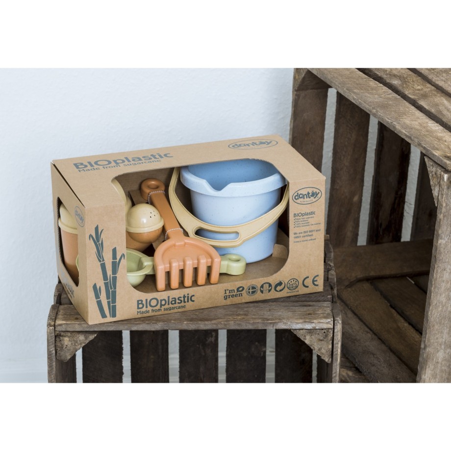 Set de plage écologique en bioplastique – 4 accessoires pour enfants