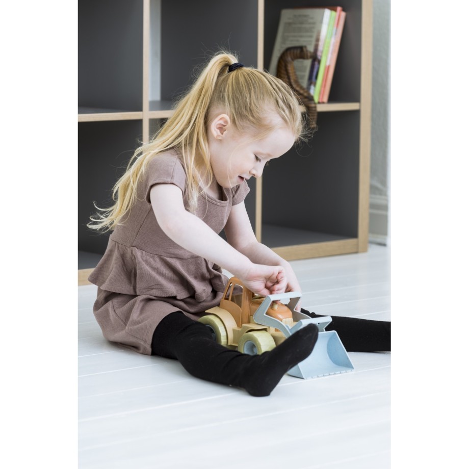 Tracteur jouet en bioplastique pour enfants – 30 cm – Dantoy