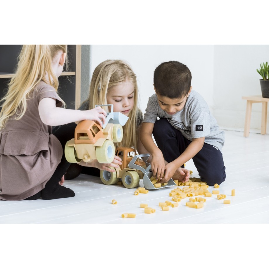 Tracteur jouet en bioplastique pour enfants – 30 cm – Dantoy