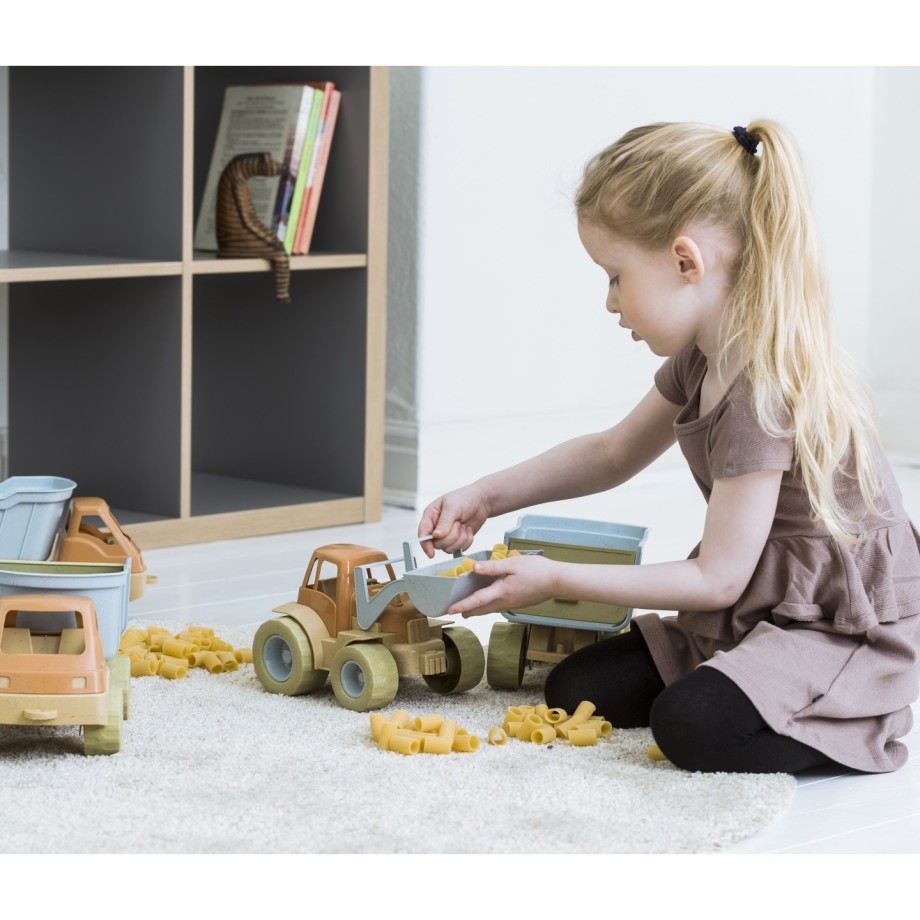 Tracteur jouet en bioplastique pour enfants – 30 cm – Dantoy