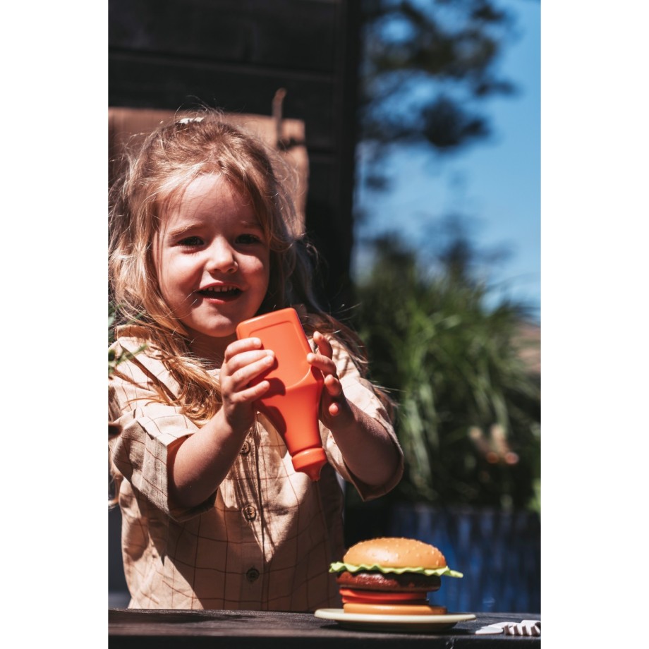 Set hamburger en bioplastique pour enfants – 19 pièces – Dantoy