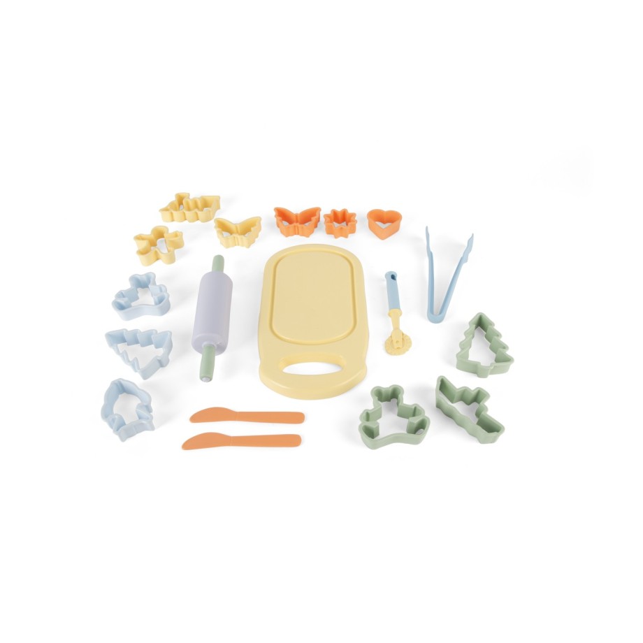 Set de pâtisserie pastel pour enfants – 18 accessoires de cuisine –