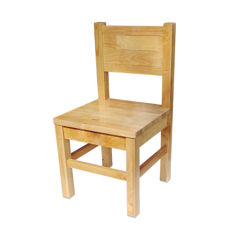 Chaise enfant dès 4 ans en bois massif naturel MONTESSORI