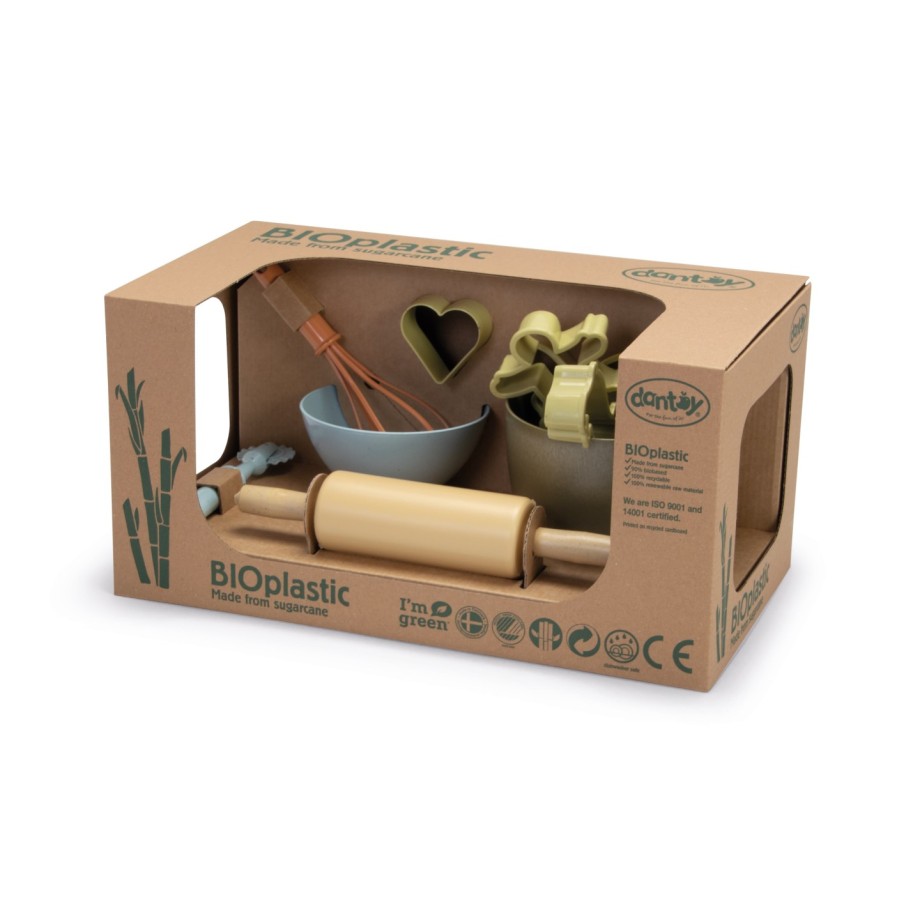 Dantoy - Set de pâtisserie BIOPLASTIQUE - 11 pièces