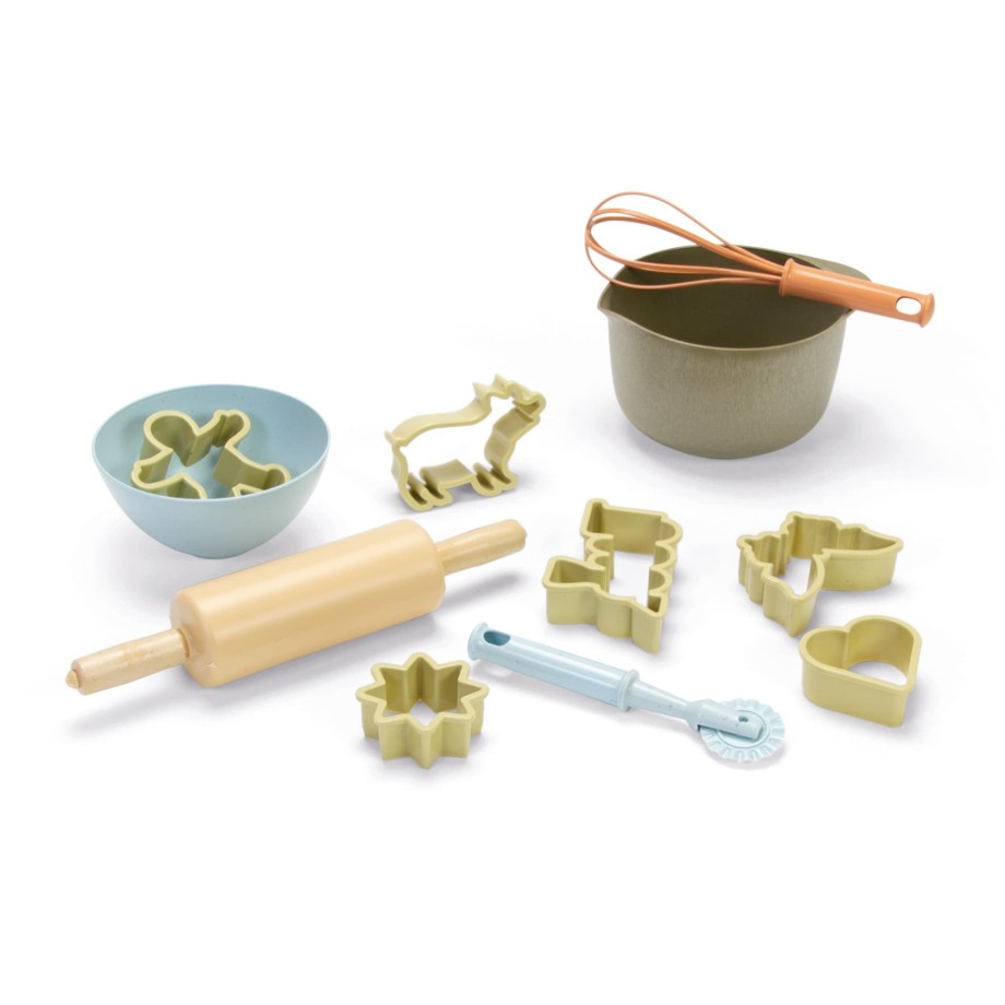 Set de pâtisserie en bioplastique pour enfants – 11 pièces – Dantoy