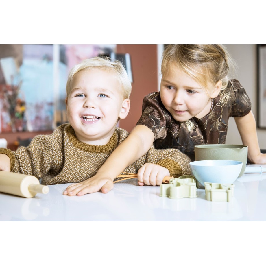 Set de pâtisserie en bioplastique pour enfants – 11 pièces – Dantoy