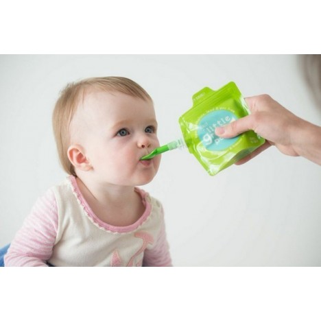 Cuiller bébé pour gourdes Fill n Squeeze ou autres gourdes - nomade