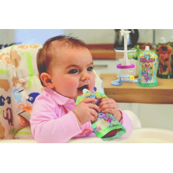 Fill N Squeeze - Kit gourdes réutilisables