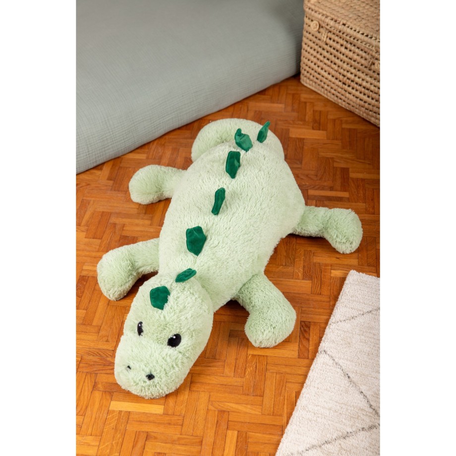 Hector le Stégosaure – Peluche géante 100 cm toute douce, compagnon de câlins
