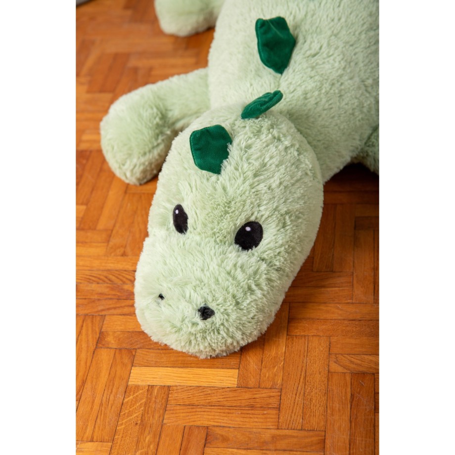 Hector le Stégosaure – Peluche géante 100 cm toute douce, compagnon de câlins