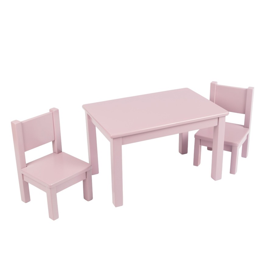 Ma première Tables enfant bois massif mauve bruyère bébé MONTESSORI