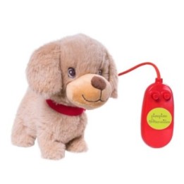 Peluche filoguidée chien Victor marche avec moi