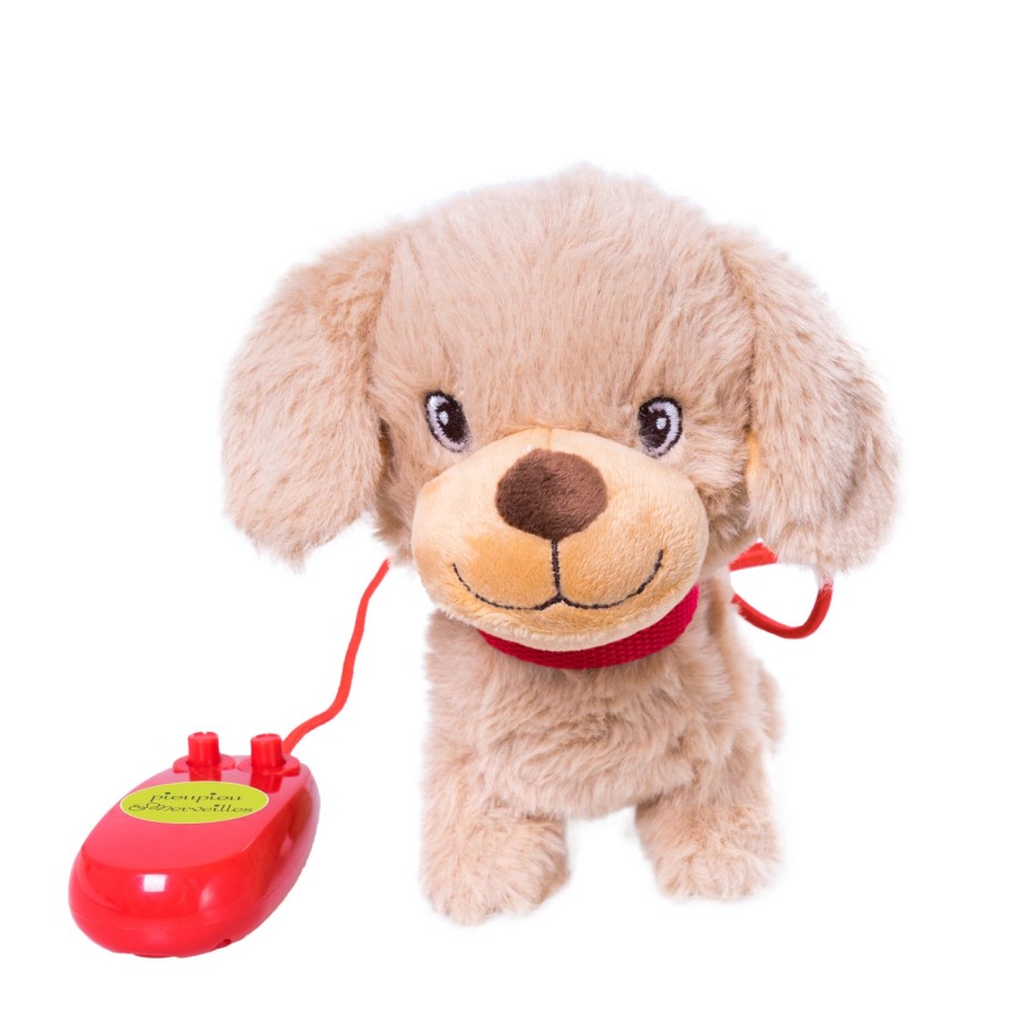 Victor chien peluche filoguidée, marche et aboie, jouet enfant 2+