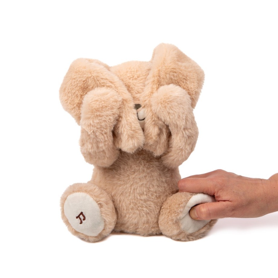 Justin – Peluche Coucou-Caché Interactive pour Bébé | Pioupiou et Merveilles