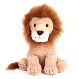 Peluche géante Léon le Lion assis 50cm - Made In France