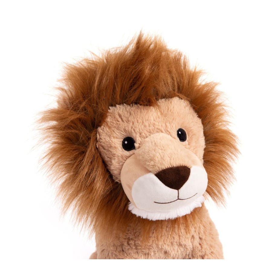 Léon le lion assis 50cm – Peluche made in France
