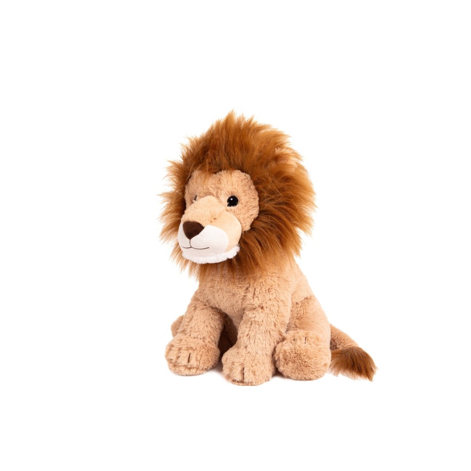Léon le lion assis 50cm – Peluche made in France