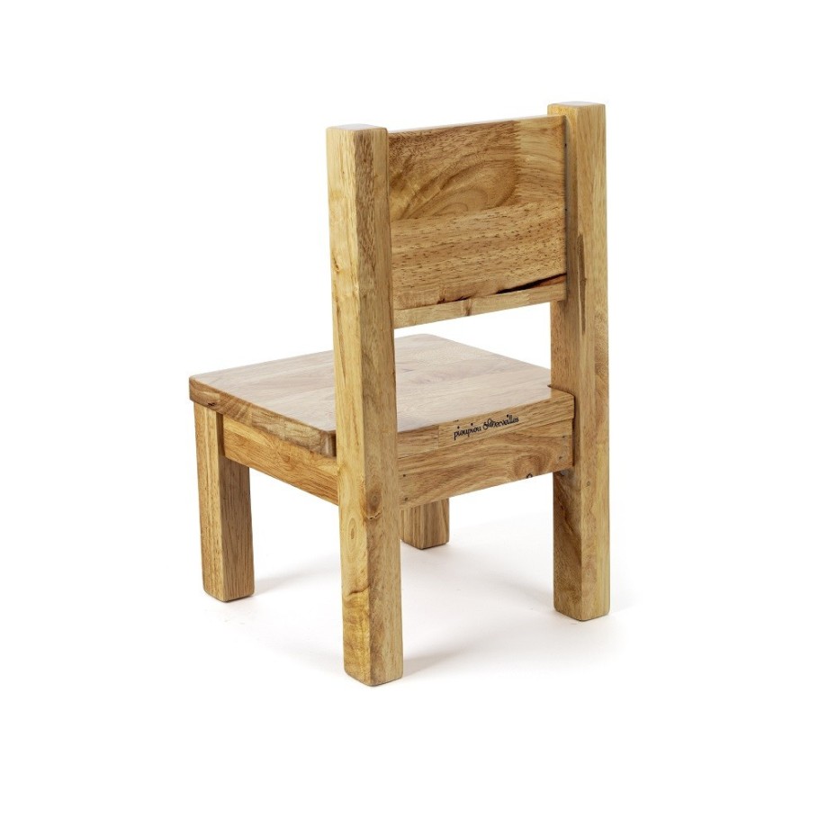 Ensemble Tables et Chaise enfant 12 mois MONTESSORI - Bois Naturel