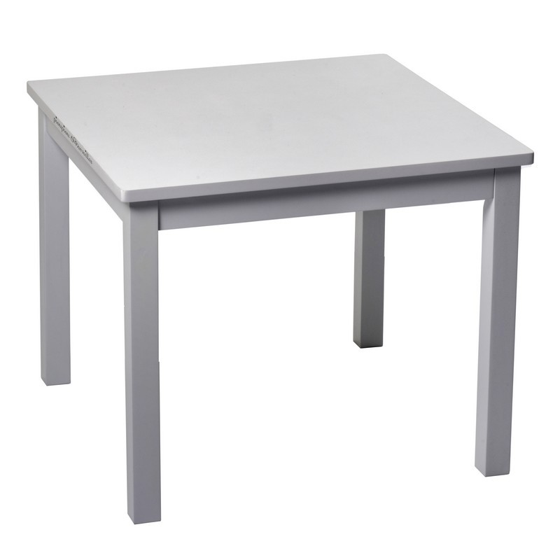 Kids Table Light Grey Pioupiou Et Merveilles Table Light Grey Pioupiou Et Merveilles