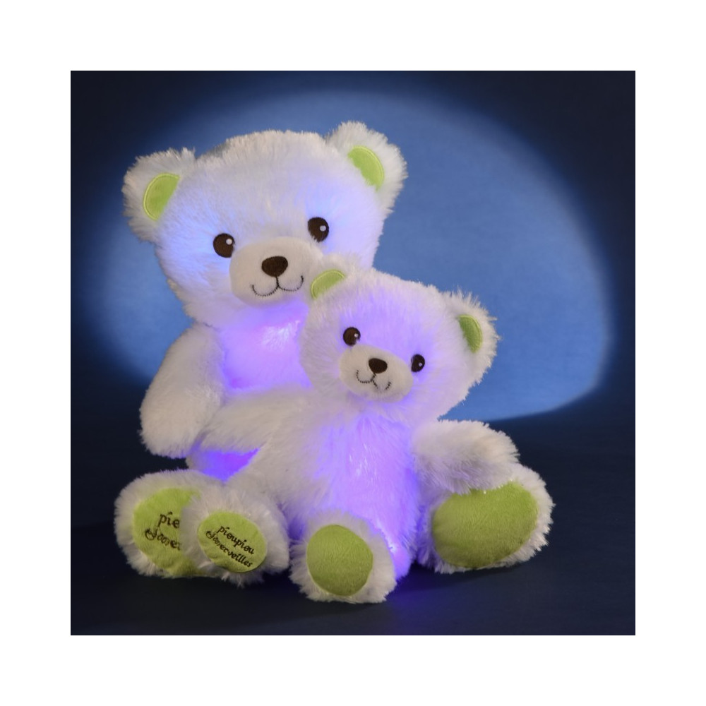 ours peluche lumineux