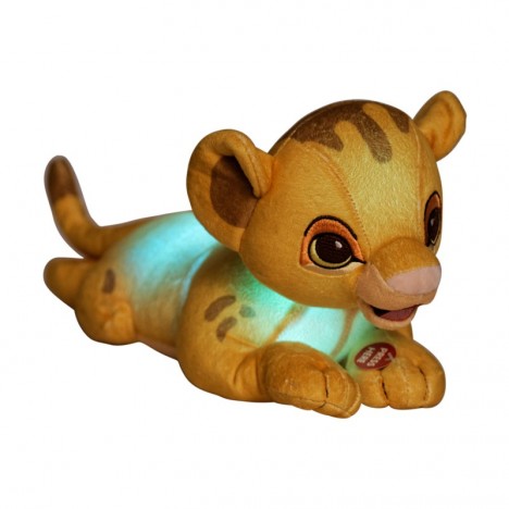 baby simba light up soft toy disney pioupiou et merveilles
