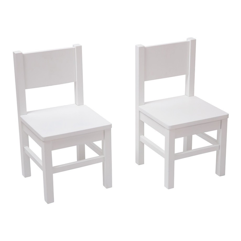 Ensemble Tables et Chaise enfant 4 -7 ans MONTESSORI - Blanc