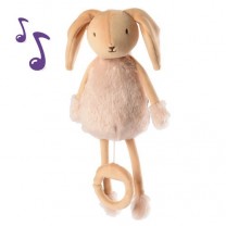 Valentin the Bunny musical soft toy