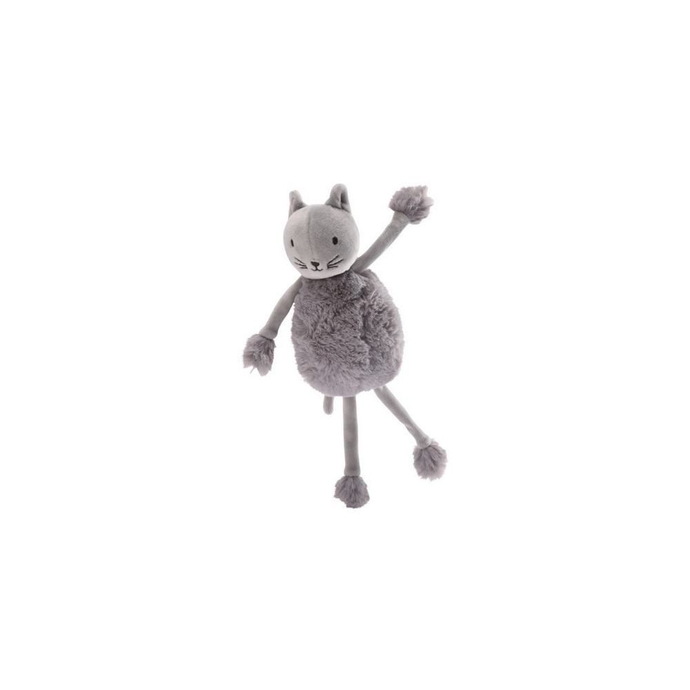 Peluche Oscar Le Chat Doudou Bebe Gris Super Doux Cadeau Naissance Peluche Oscar Le Chat Doudou Bebe Gris Super Doux Cadeau Naissance
