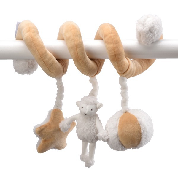 Simeon Le Mouton Spirale D Activites Bebe Hochets Papier Bruissant