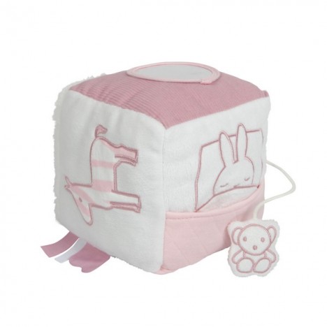 pink activity cube