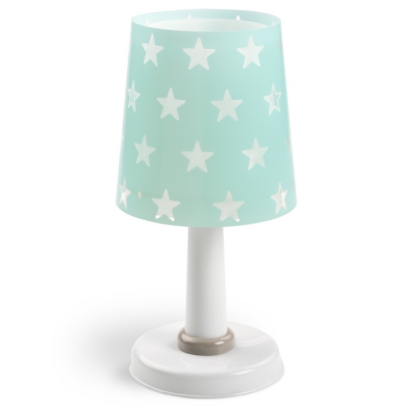 Lampe de table enfant phosphorescente Stars, brille quand on Lampe de table enfant phosphorescente Stars, brille quand on