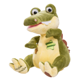 Paulo le croco - peluche animée